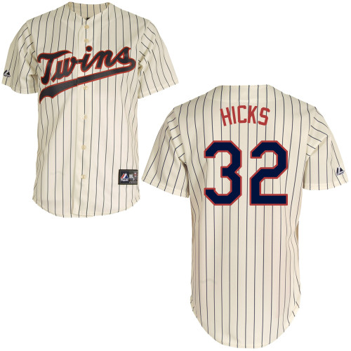 Aaron Hicks #32 mlb Jersey-Minnesota Twins Women's Authentic Alternate 3 White Baseball Jersey